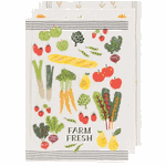 Now Designs Bakers Floursack Towels 3PK Farm Market Now Designs Bakers Floursack Towels 3PK Farm Market
