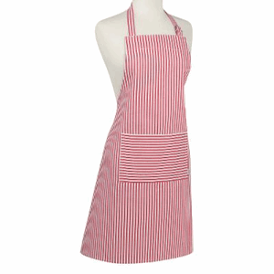 Now Designs Chef Apron Narrow Red Stripe