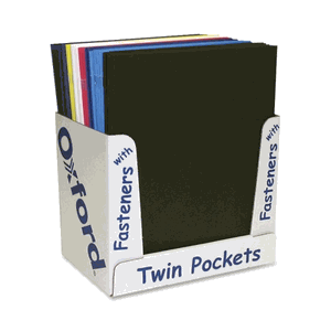 Oxford 2 Pkt Folder With Fasteners
