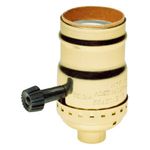 Pass & Seymour 3 Way Brass Lamp Holder Socket