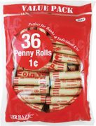 Penny Roll Coin Wrappers - 36ct