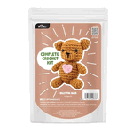 Plaid Crochet Kit Billy The Bear