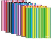 Poly 2-Pocket Portfolio - Stripes