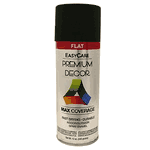 Premium Decor Flat Black Spray Paint