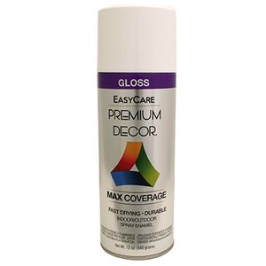 Premium Decor Gloss White Spray Paint