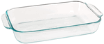 Pyrex 3.1QT 7 x 11 x 2.7 Glass Oblong Baking Dish With Cover