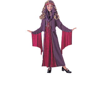 open lace back dress Ruby Princess Dress Up Costume