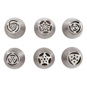 Russian Decorating Tips 6PC Set