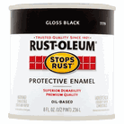 Rustoleum 1/2PT Gloss Black Paint