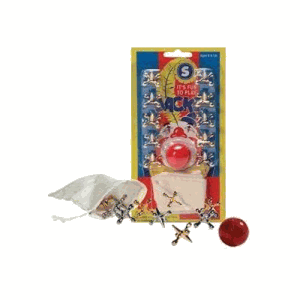 Schylling - Jacks 10 Metal Jacks and 1 Ball