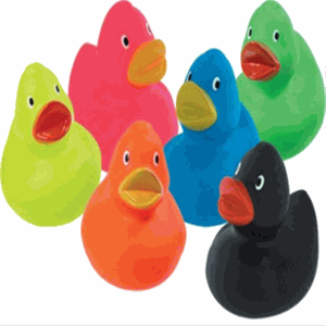 Schylling - Rubber Duckies Assorted Colors