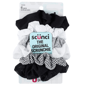 Scunci 6PC Scrunchie Set