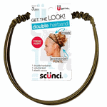 Scunci No Slip Grip Split Double Hairband