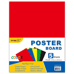 Top Grade Assorted Color Posterboard 5pk 11 x 14 Top Grade Assorted Color Posterboard 5pk 11 x 14