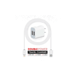 Top Grade Dual USB Port Wall Charger and iPhone Cable