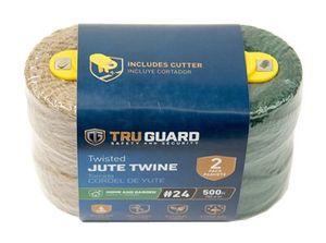 Tru Guard 2PK Household Jute Twine Grn/Nat