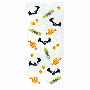 Unique 20ct Halloween Cello Treat Bag 5x11