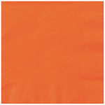Unique 20ct Pumpkin Orange Lunch Napkin