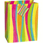 Unique Bright And Bold Medium Gift Bag Assorted