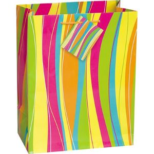 Unique Bright And Bold Medium Gift Bag Assorted