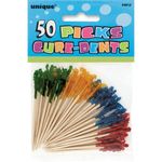 Unique Frill Picks - Assorted 50ct Unique Frill Picks - Assorted 50ct