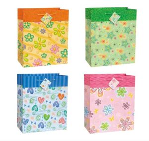 Unique Lovely Blooms Large Gift Bag Assorted