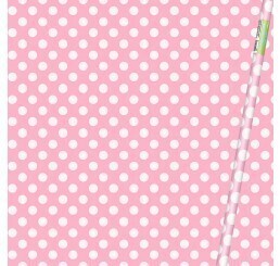 Unique Lovely Pink Dots Gift Wrap 30in x 5 ft