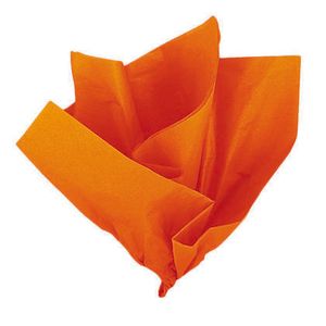 Unique Orange Tissue Sheets 10ct
