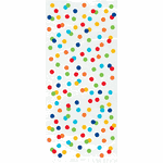 Unique Rainbow Polka Dots Cellophane Bags 20ct