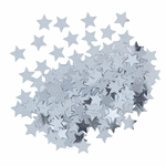 Unique Silver Star Confetti .5oz