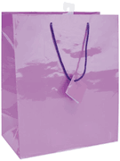 Unique Solid Pastel Color Large Gift Bag Assorted