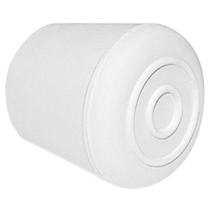 White Rubber Leg Tip1.25in