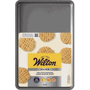 Wilton 11.5 x 17.25 Non-Stick Silver Baking Sheet