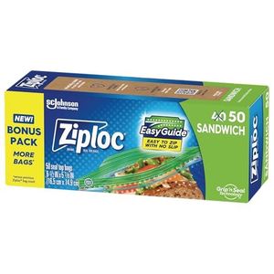 Ziploc - 50 Count Sandwich Bags
