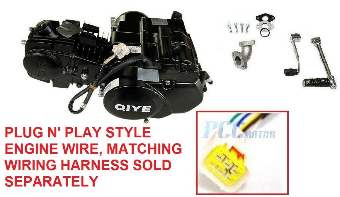 125CC SEMI AUTO ENGINE FOR COOLSTER XR125 PIT DIRT BIKE EN33