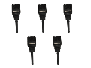5 Pcs Engine Oil Dipstick Compatible with GX120 GX160 GX200 EY20 DS03