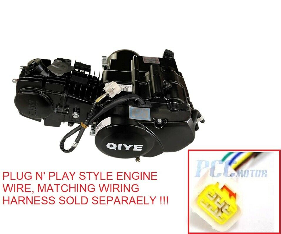 1 DOWN 3 UP 125CC PIT BIKE MANUAL CLUTCH ENGINE EN09