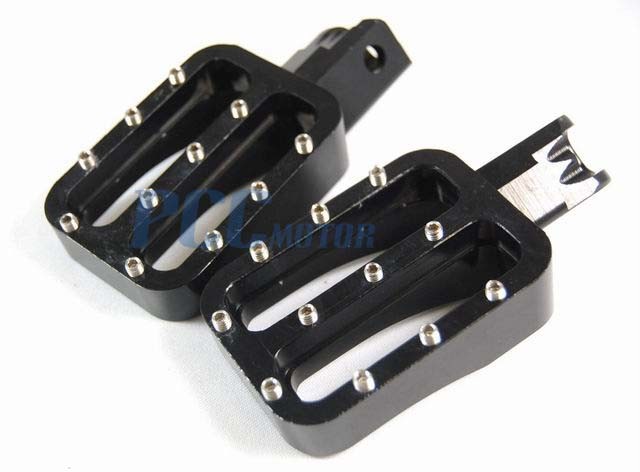 UPTBSFLS For Hon&da CRF50 CRF70 CRF110 XR50 XR70 XR110 Motorcycle Foot Pegs Rests Non-Slip Footpegs Off-road Pedals Pedals(Blue - Foto 7