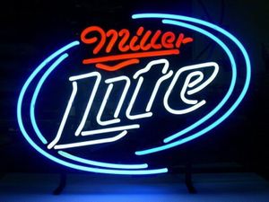 Miller Lite 17"x14" Neon Light Sign Lamp Acrylic Artwork Display Glass LED89 Miller Lite 17"x14" Neon Light Sign Lamp Acrylic Artwork Display Glass LED89