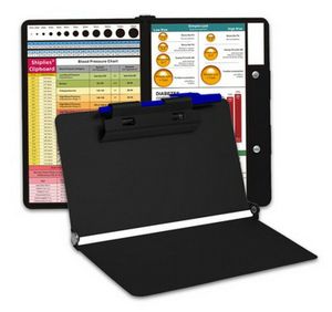Nursing Edition 9" X 12" Clipboard Folding Pocket Reference Clipboard TY15_K