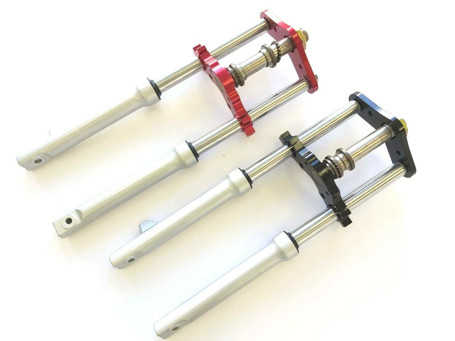 PERFORMANCE FORK CNC TRIPLE TREE CLAMP SUSPENSION FOR PW50 FK13