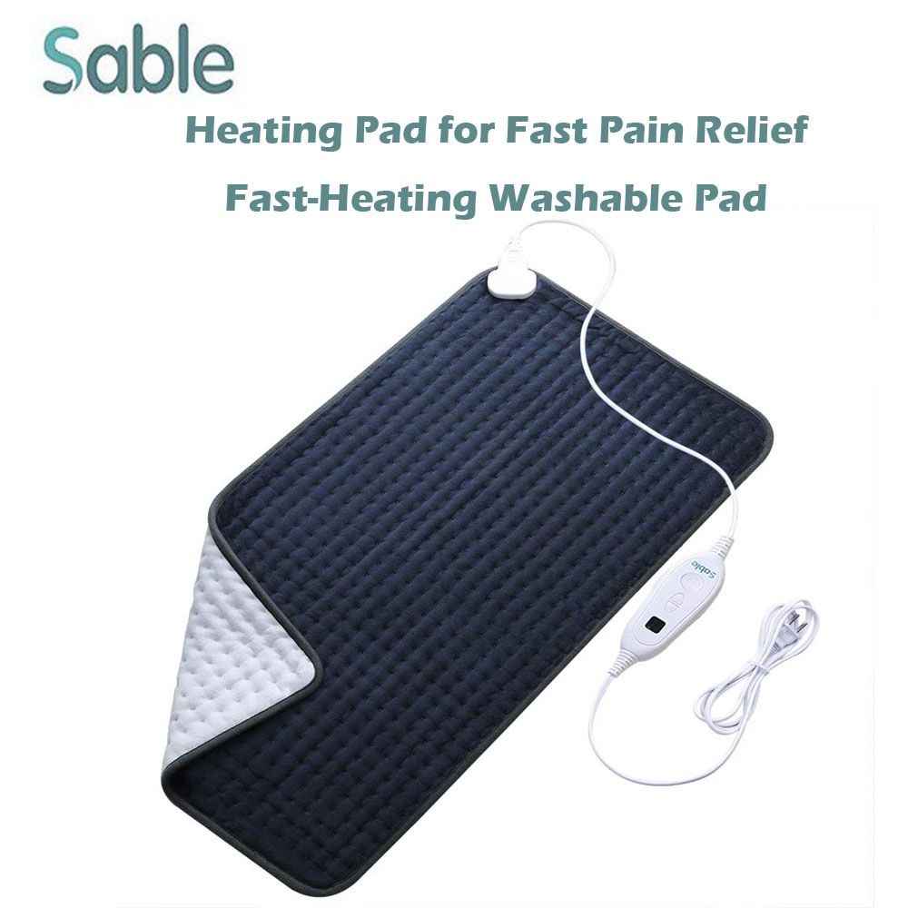 Sable Heating Pad SABD023 Smart Control Pain Relief FastHeating Pad EPS18