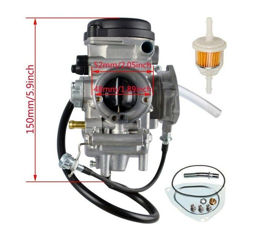 Carburetor For Yamaha Big Bear 400 2X4 4X4 Carb 2000-2010 - Foto 2