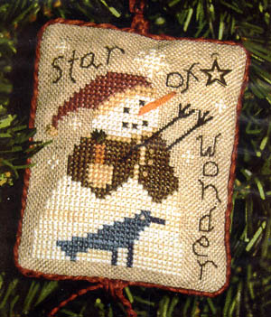 2004 Snowman Ornament - Star Of Wonder