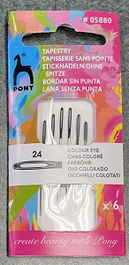 Pony Tapestry Needles Size 24