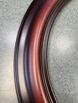 16" Round Frame Rosewood