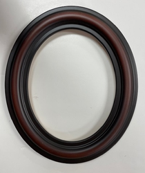 8" x 10" Oval Rosewood Frame