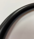 11" x 14" Oval Matte Black Frame