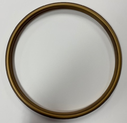 16" Round Frame Dark Gold