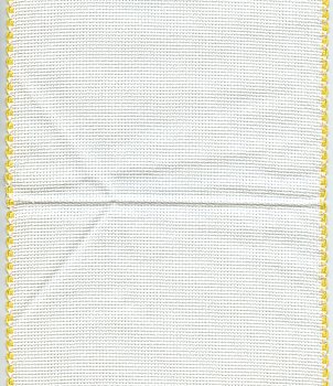 16ct Banding White w/ Yellow 6.5"